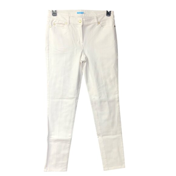 J McLaughlin Stretch Slim Leg white denim‎ Jeans 8 - Picture 10 of 10